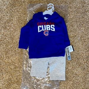 BNIB Toddler Chicago Cubs Hoodie and Sweatpants